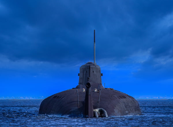 SG - More than just building subs Military submarine on the water
