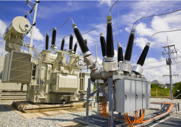 High-voltage substation